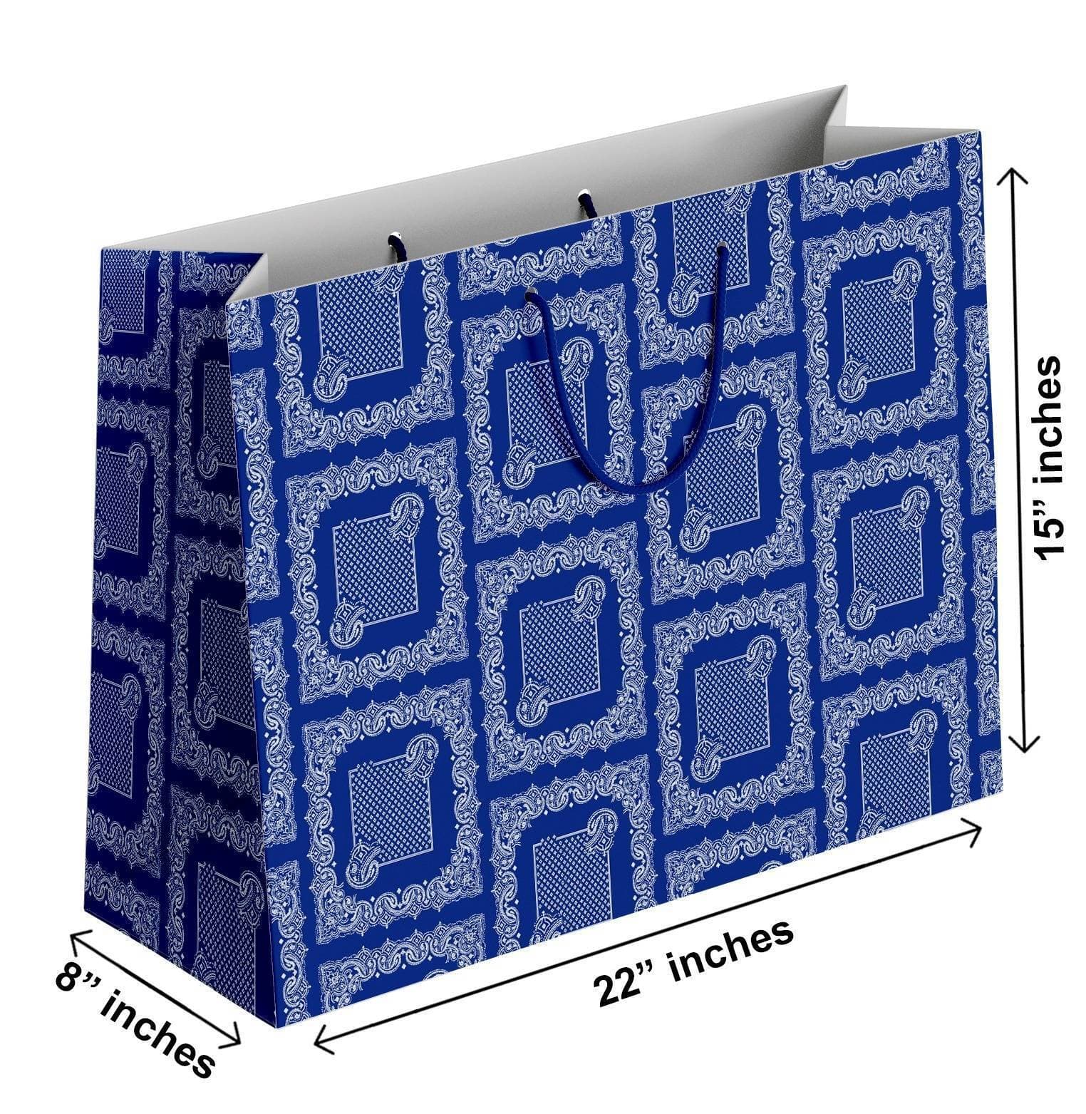 Pack Of 6 - Jumbo Size Premium Gift Bag For Gifting - (TCR_163)