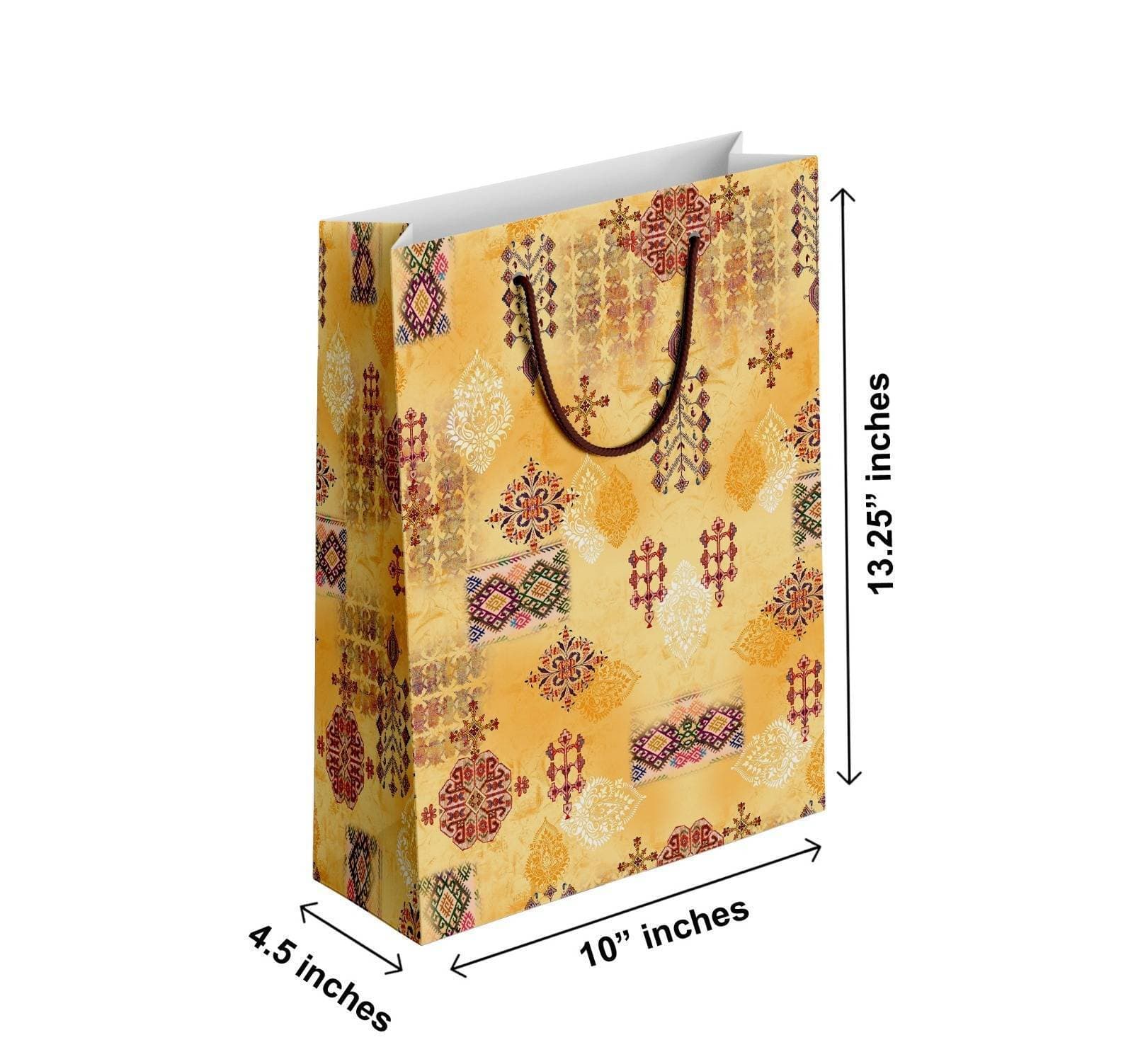 Pack Of 6 - Medium Size Gift Bag For Gifting - (TCR_012)