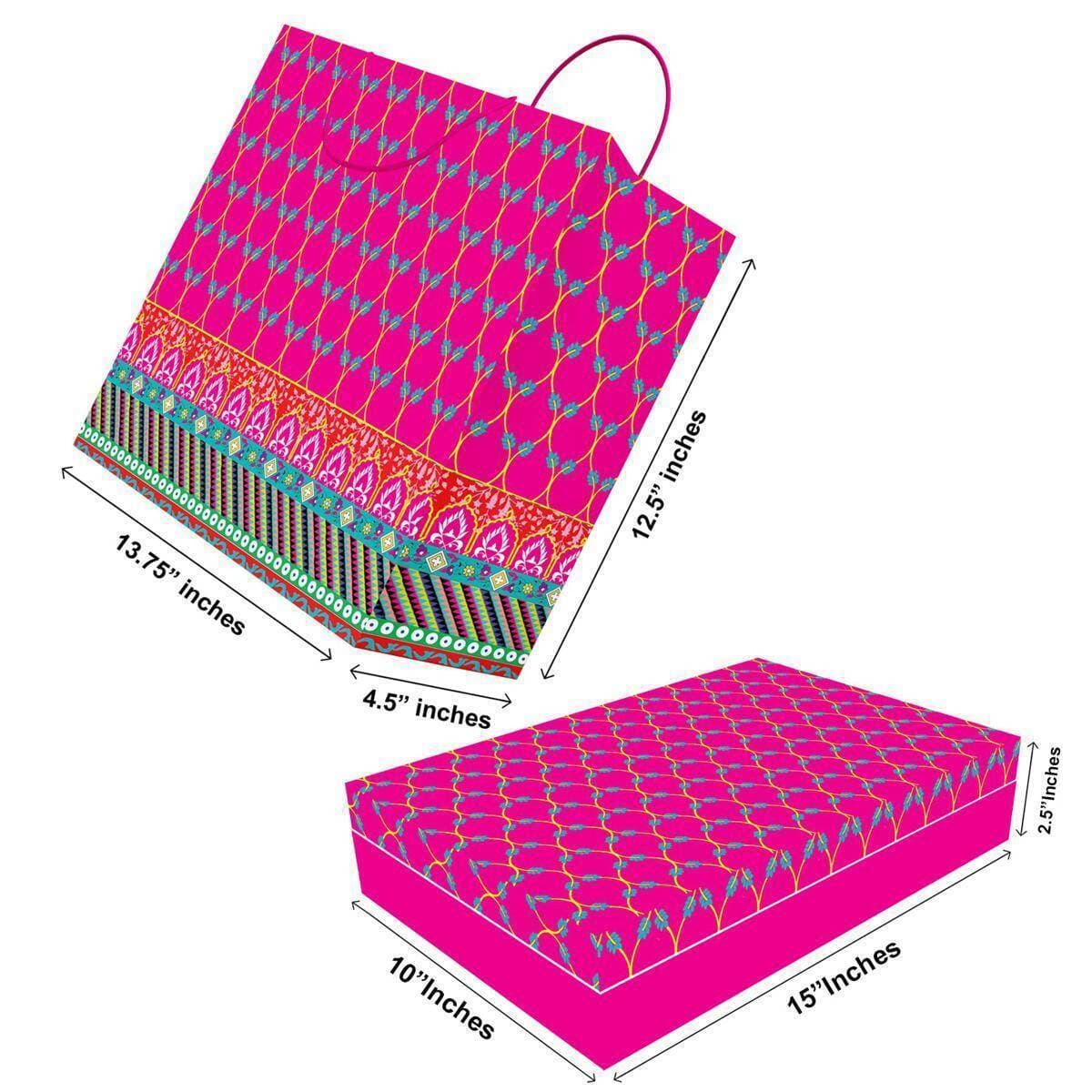 Premium Gift Box With Gift Bag For Gifting On Birthday - (TCR_122)