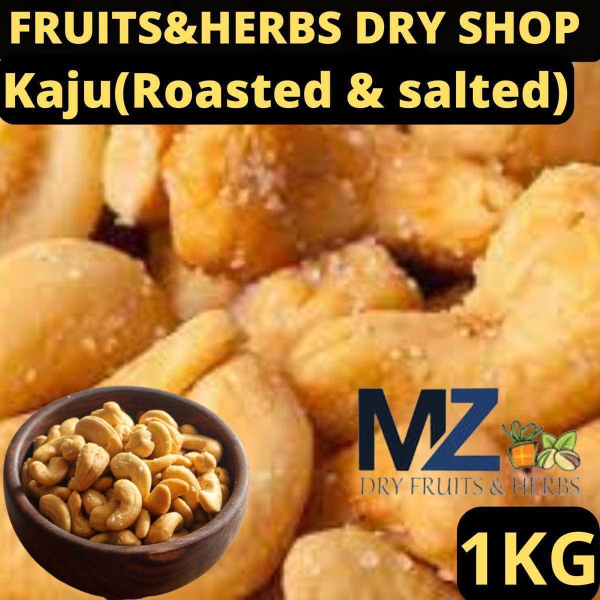 Fresh Kaju Roasted & Salted Cashew Nuts - 1KG