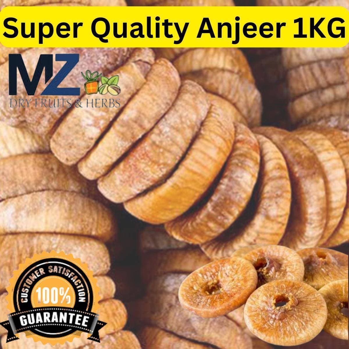 Fresh Large Size Fig 1KG - White Kandhari Injeer