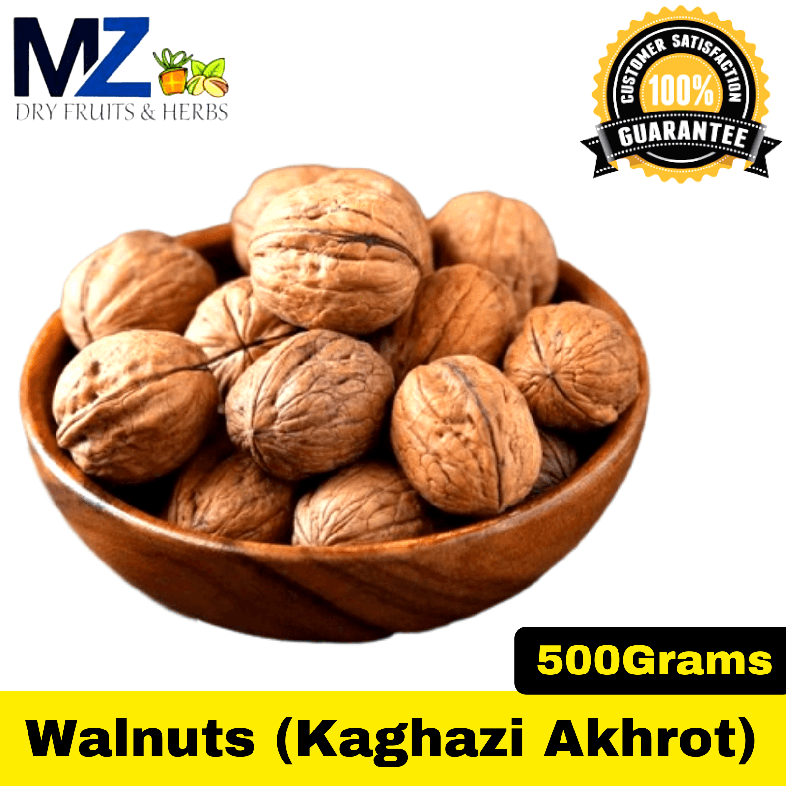 Fresh Akhrot American Walnuts - 500 Gram