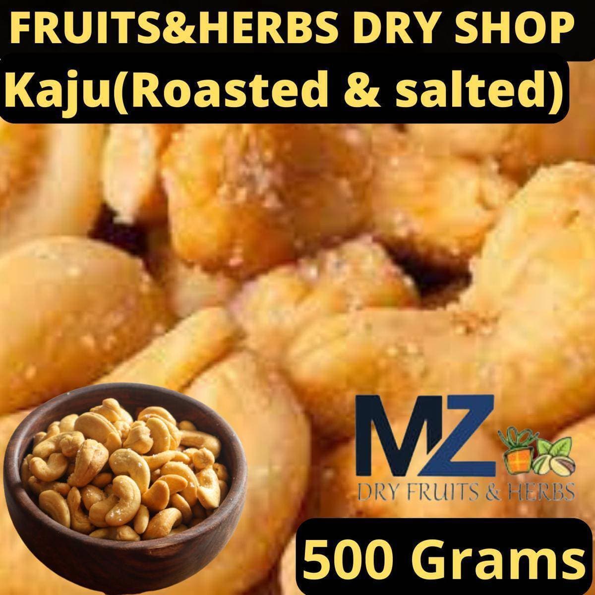 Fresh Kaju Roasted & Salted Cashew Nuts - 500 Gram