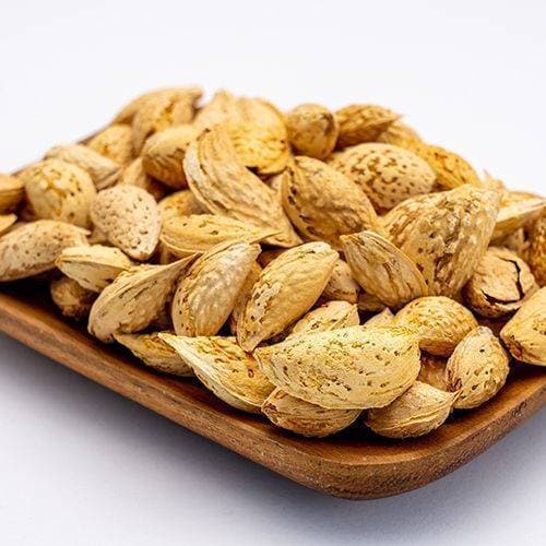 Fresh Kaghazi Badamc Almonds With Shell - 500 Gram