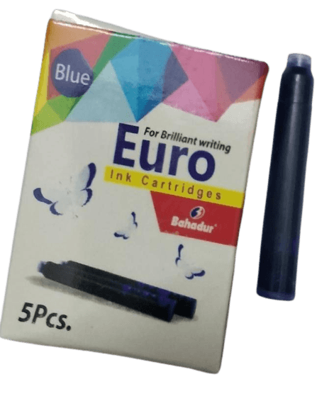 Euro Ink Cartridge Blue (60 PCS / 12 Pkt)
