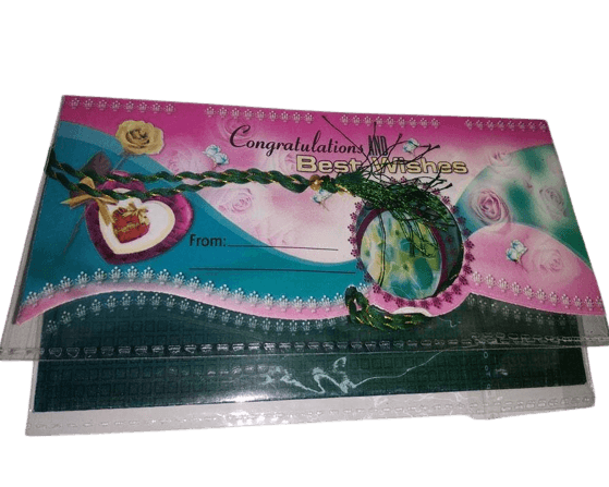 Red Rose Multi Color Fancy Envelope (12 PCS)