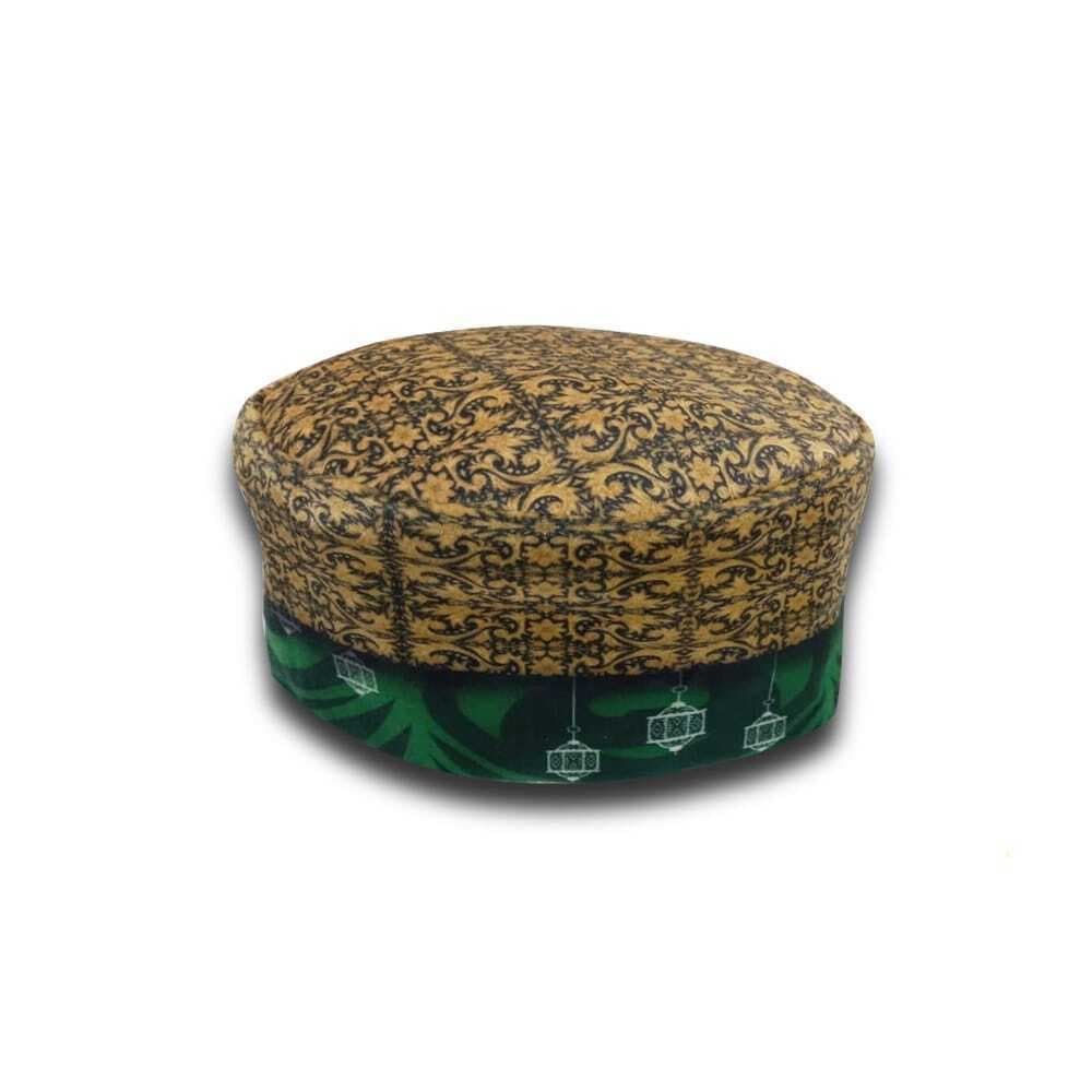 Green Lentreen Prayer Cap