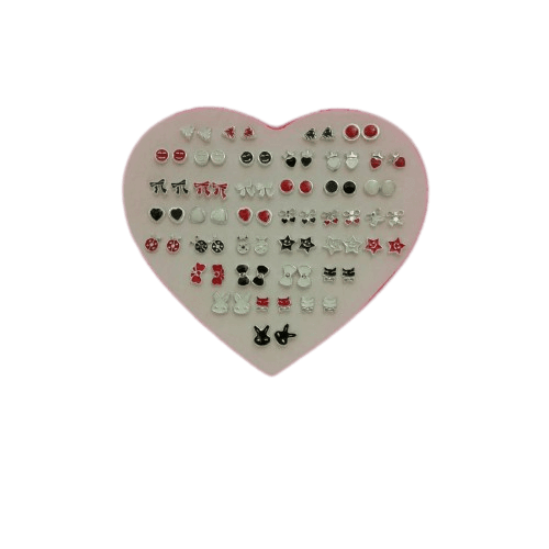 Earrings Studs Tops (Pack Of 36 Pairs)