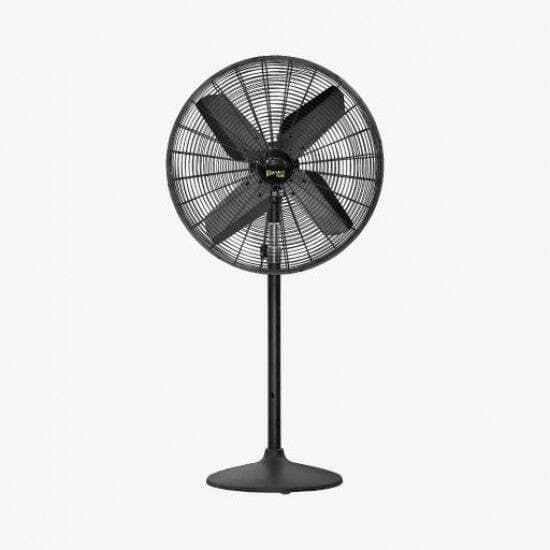 Supreme AC/DC Model Metal Base 24'' Pedestal Fan Pure Copper