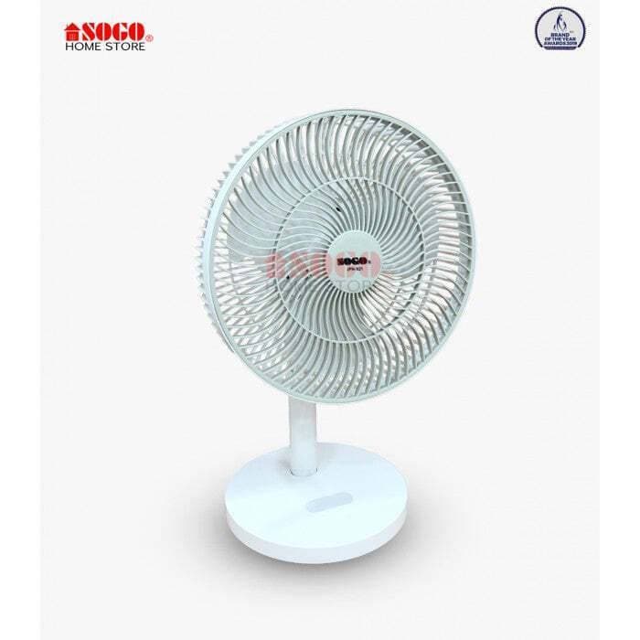 Sogo Rechargeable Table/Desk Fan - JPN-521