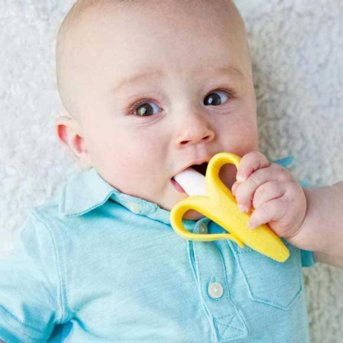 Banana Style Baby Teether - 1 Piece