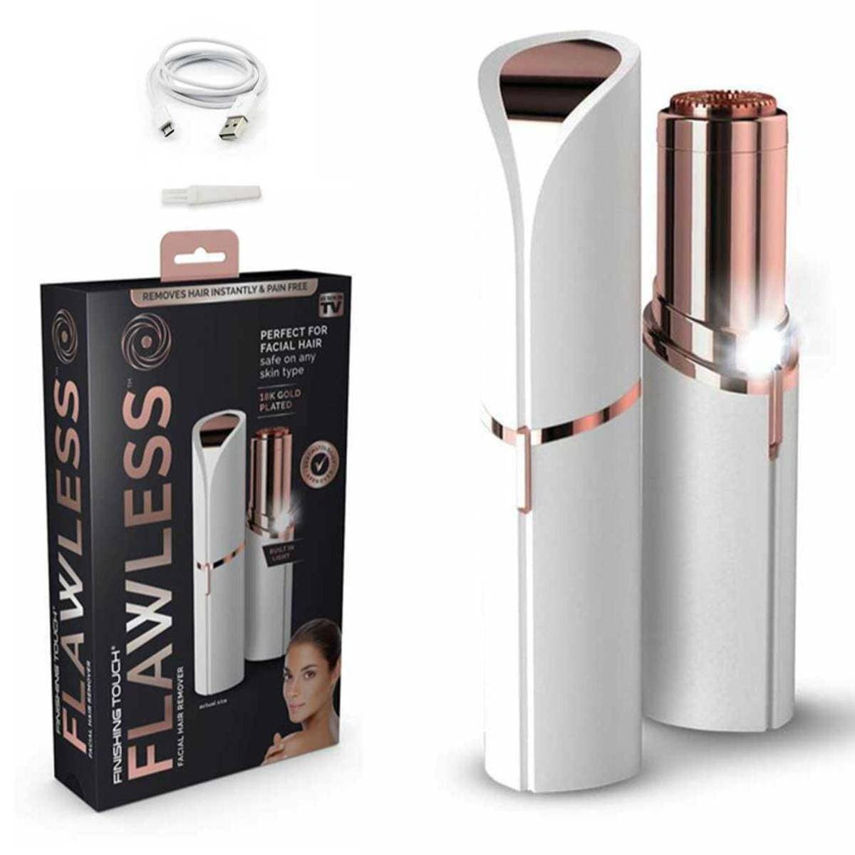 SPEED-DEALS Rechargeable Flawless Hair Remover