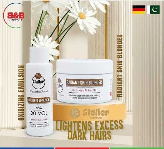 Steller Radiant Skin Blonder & Oxidizing Emulsion
