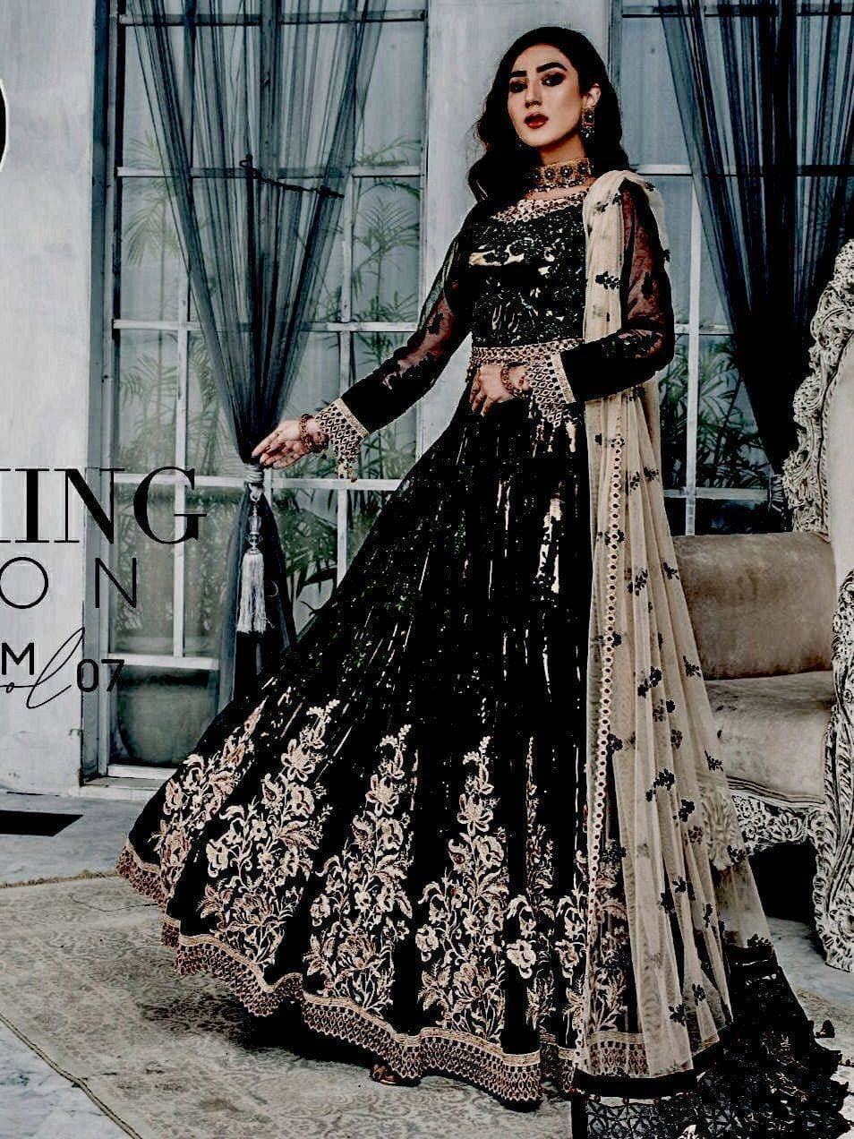 Embroidery Unstitched Dress For Women - (RAC_057)