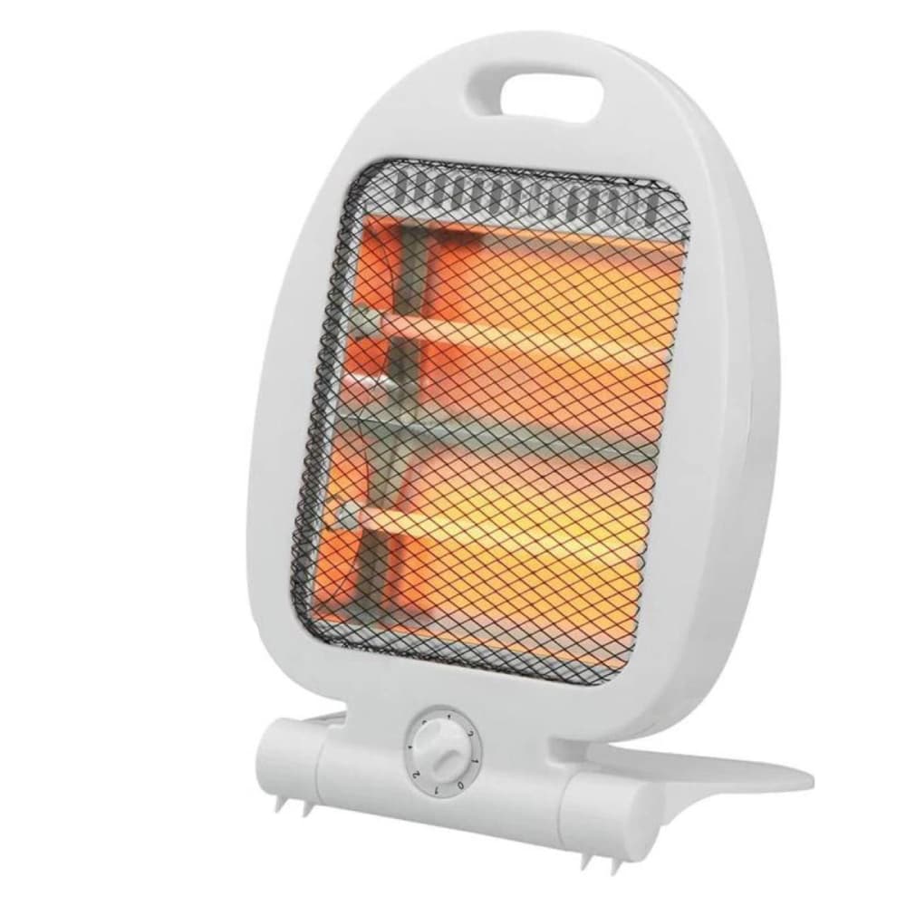 Electric Room Heater With 2 Halogen Heating Rods - 400W / 800W