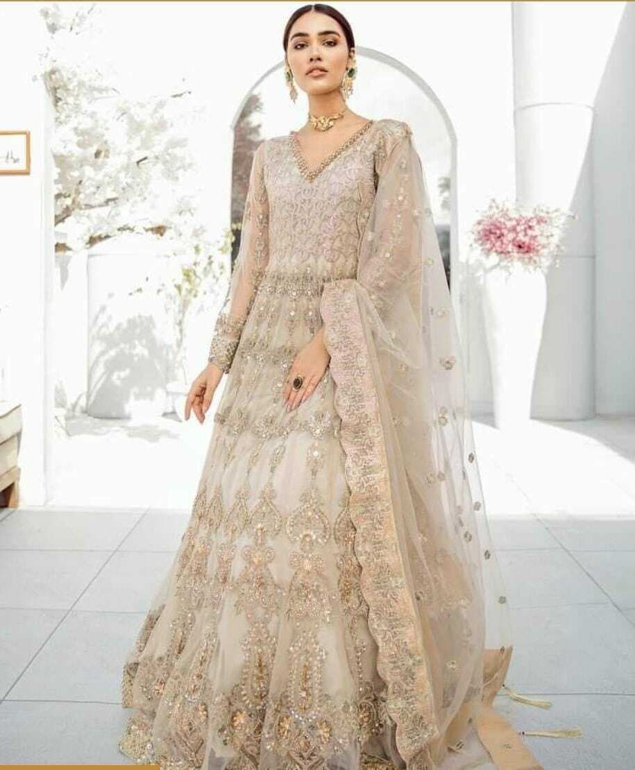 Embroidery Unstitched Dress For Women - (RAC_053)