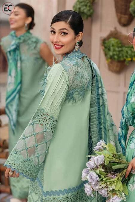 Embroidery Unstitched Dress For Women - (RAC_060)