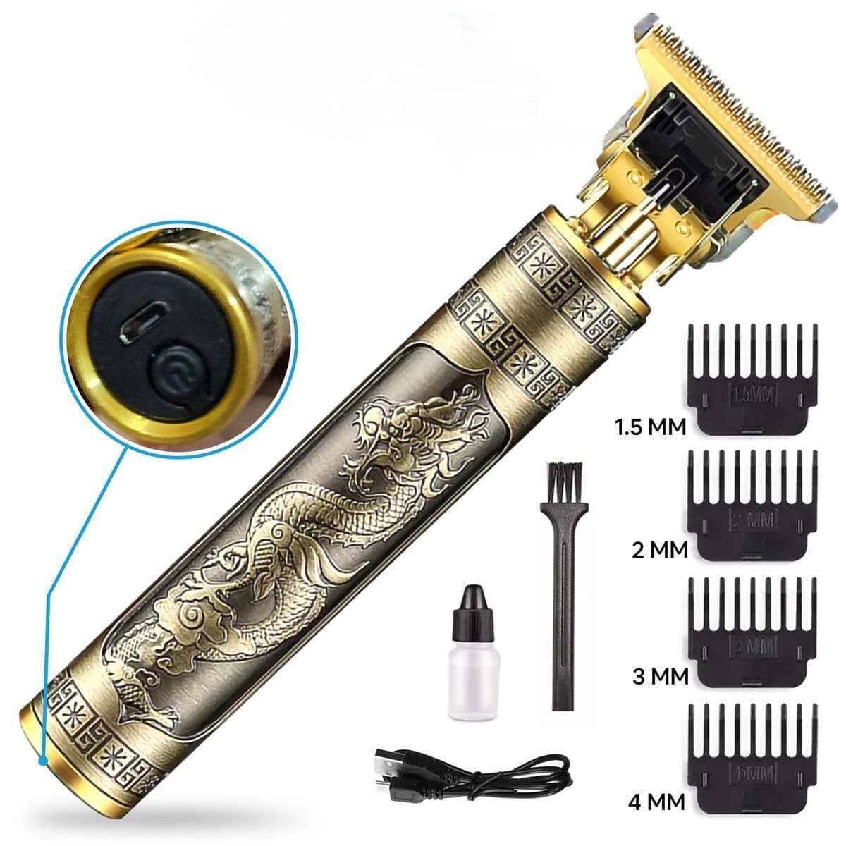 Hair Trimmer Vintage T9  Professional Dragon Style For Men'S - (RAC_030)