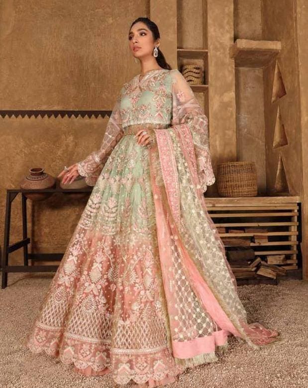 Embroidery Unstitched Dress For Women - (RAC_055)