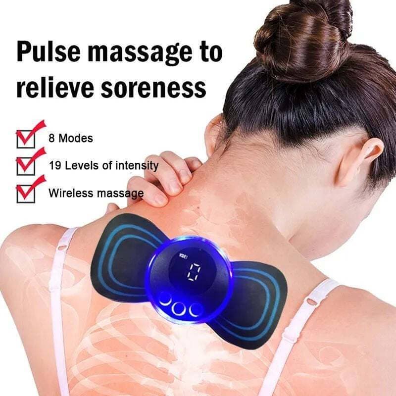 Ems Mini Body Massager Pulse Neck Pain - (RAC_032)
