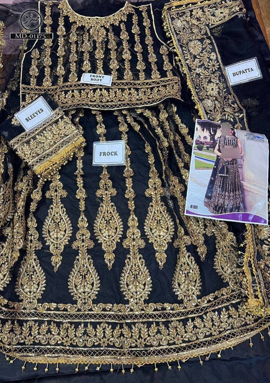Embroidery Unstitched Dress For Women - (RAC_013)