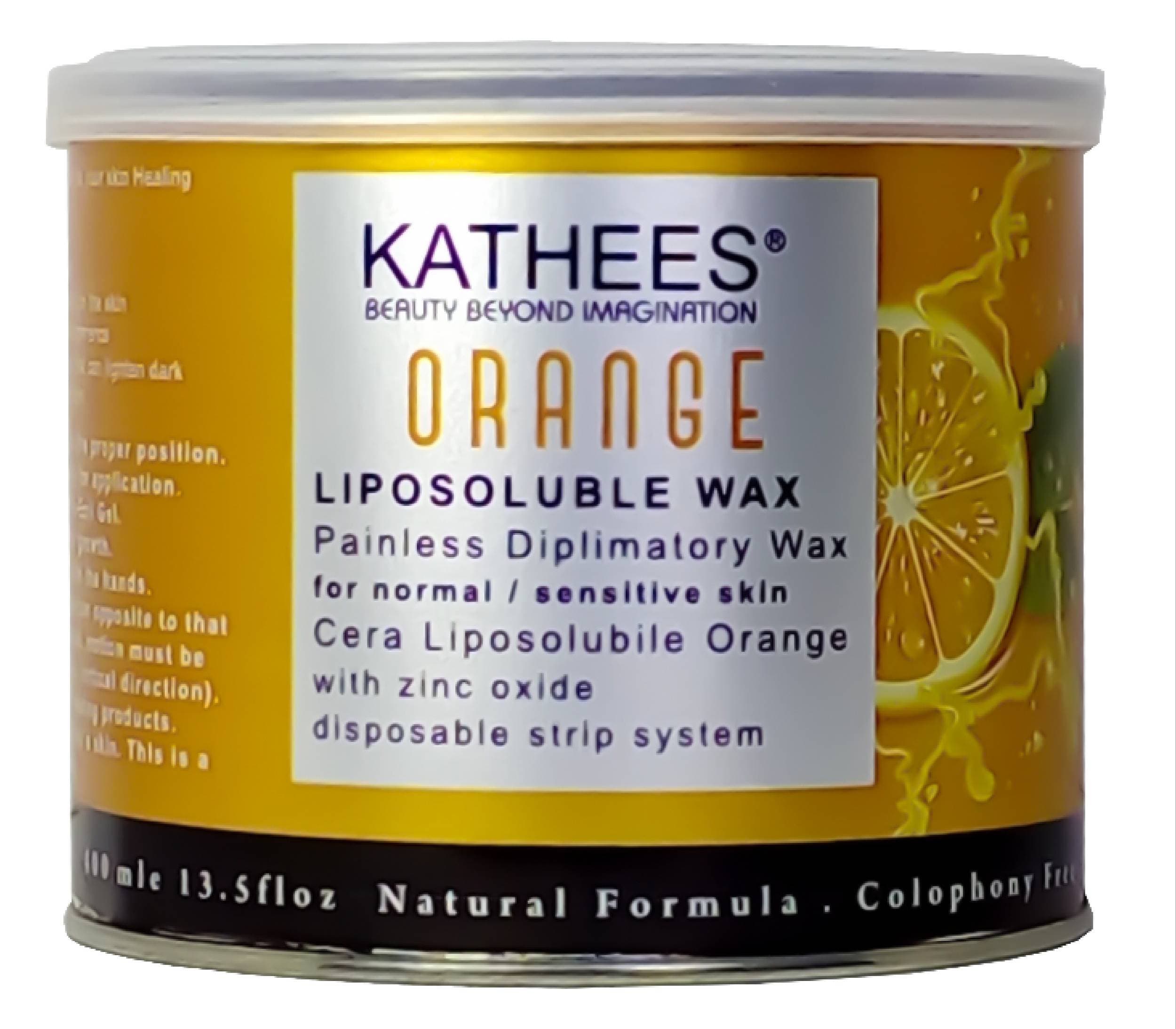 Kathees Orange  Liposoluble Wax - 400ml