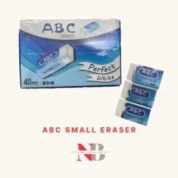 ABC Eraser Perfect White - Pack of 40 PCS