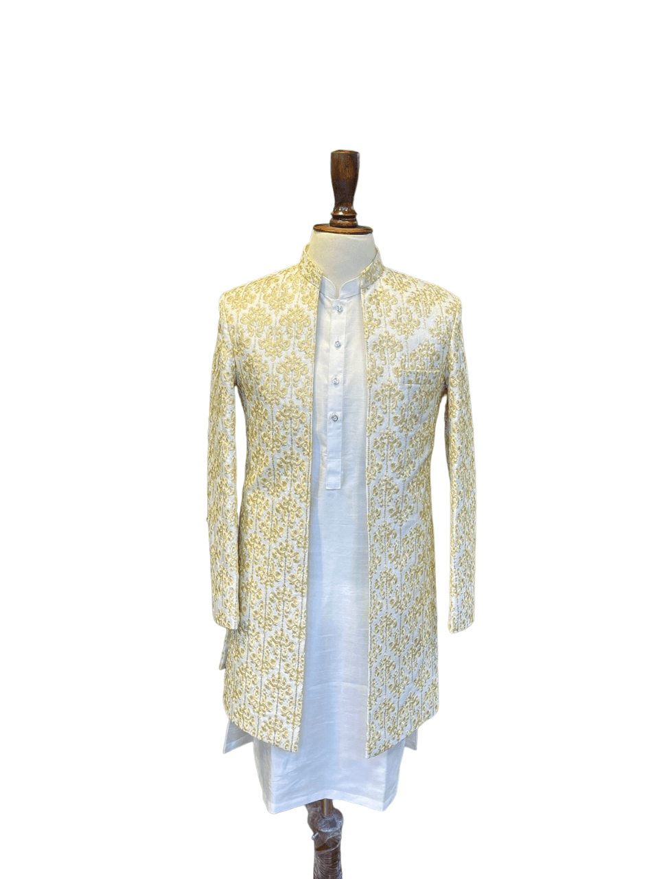 Azlan Shahzad Open Sherwani For Men For Wedding