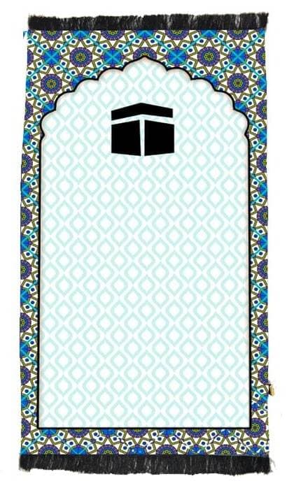 Sacred Kaaba Soft Foaming Prayer Mat