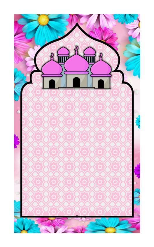 Mosque Of Blooms Travel Prayer Mat