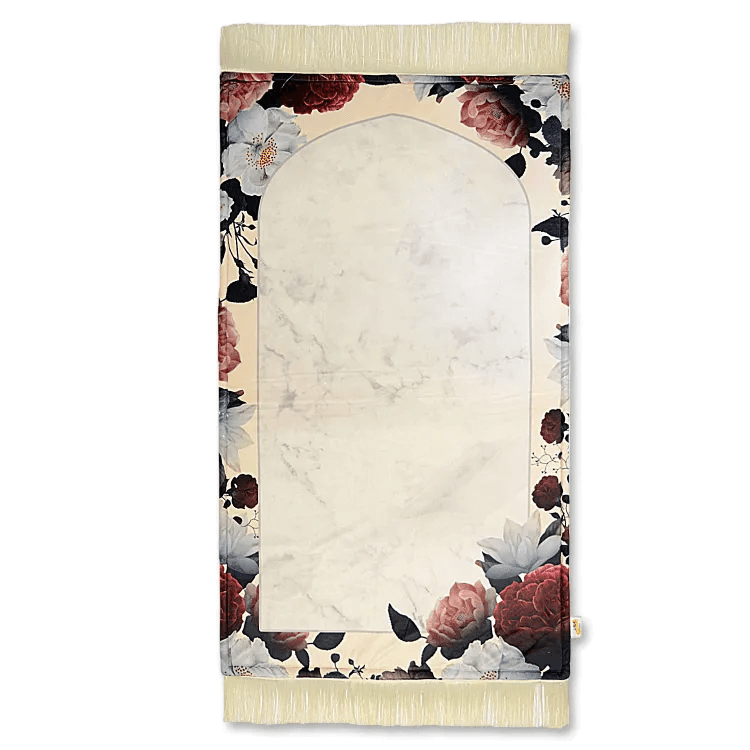 Floral Beautry Fomaing Prayer Mats