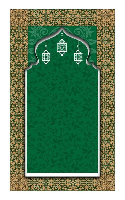 Green Lantern Travel Prayer Mat