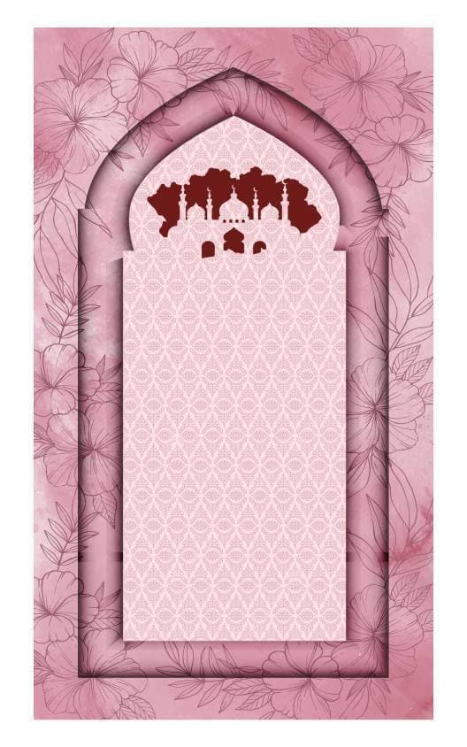 Pink Pearl Travel Prayer Mat