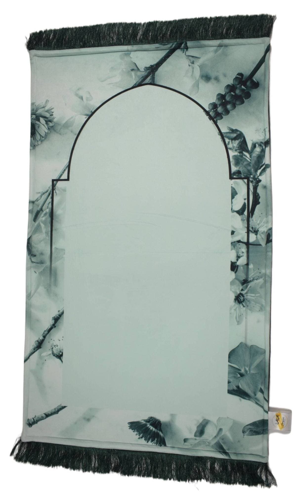 Twigs With Delicate Flowers Soft Foaming Prayer Mat