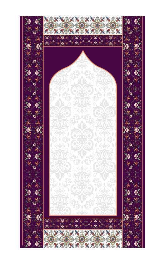Purple Turkish Travel Prayer Mat