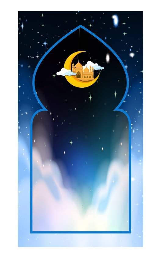 Serene Moonlight Travel Prayer Mat