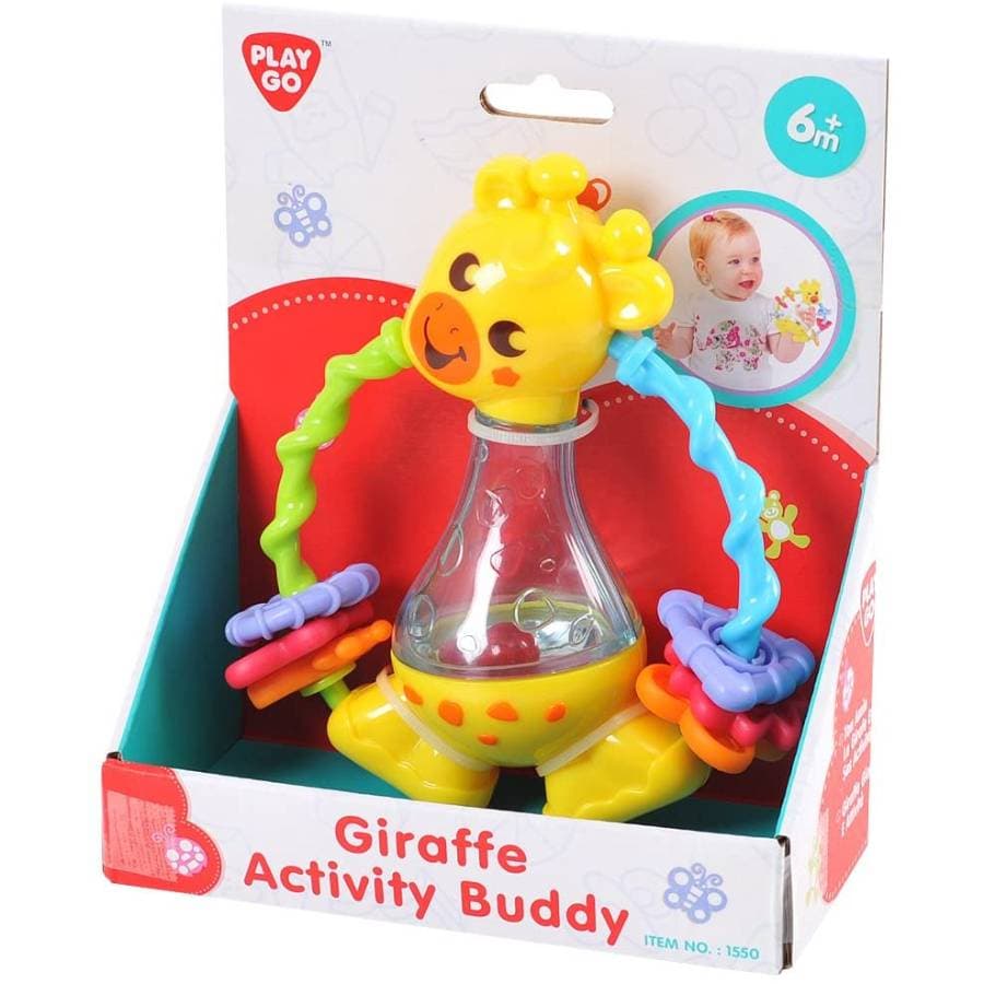 Giraffe Activity Buddy Crib Rattle Baby Toy