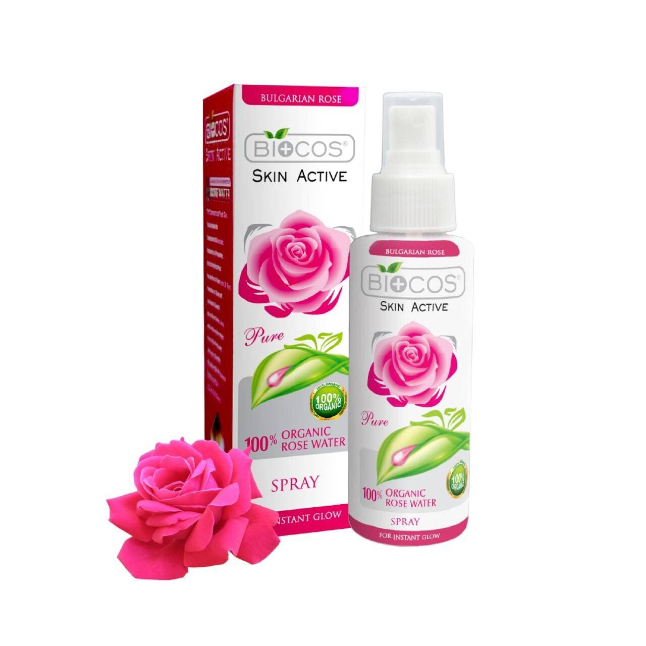 Biocos Skin Active Rose Water - 100ml