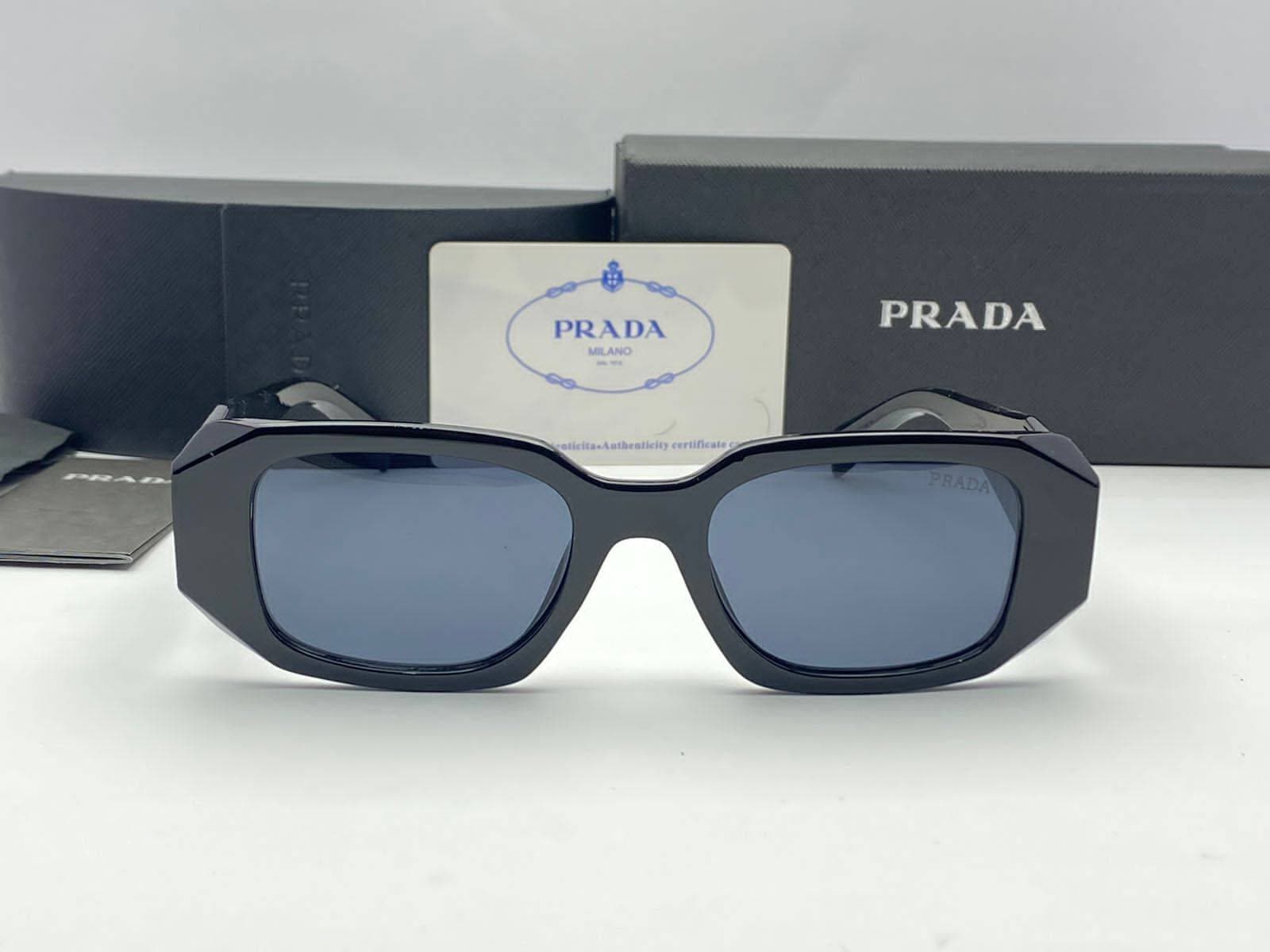 Prada Fashion New Personalized Angular Cut Sunglasses
