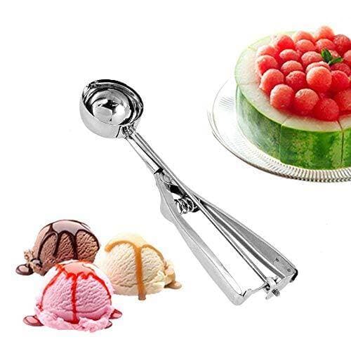 Ice Cream Scooper Stainless Steel - Silver