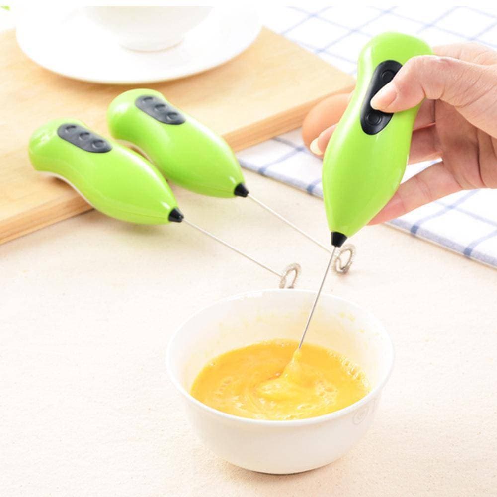Electric Egg Beater Hot Drink Milk Coffee Frother Foamer Whisk Mixer