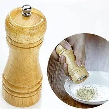 Wooden Salt And Pepper Mill Grinder 15.5Cm Length