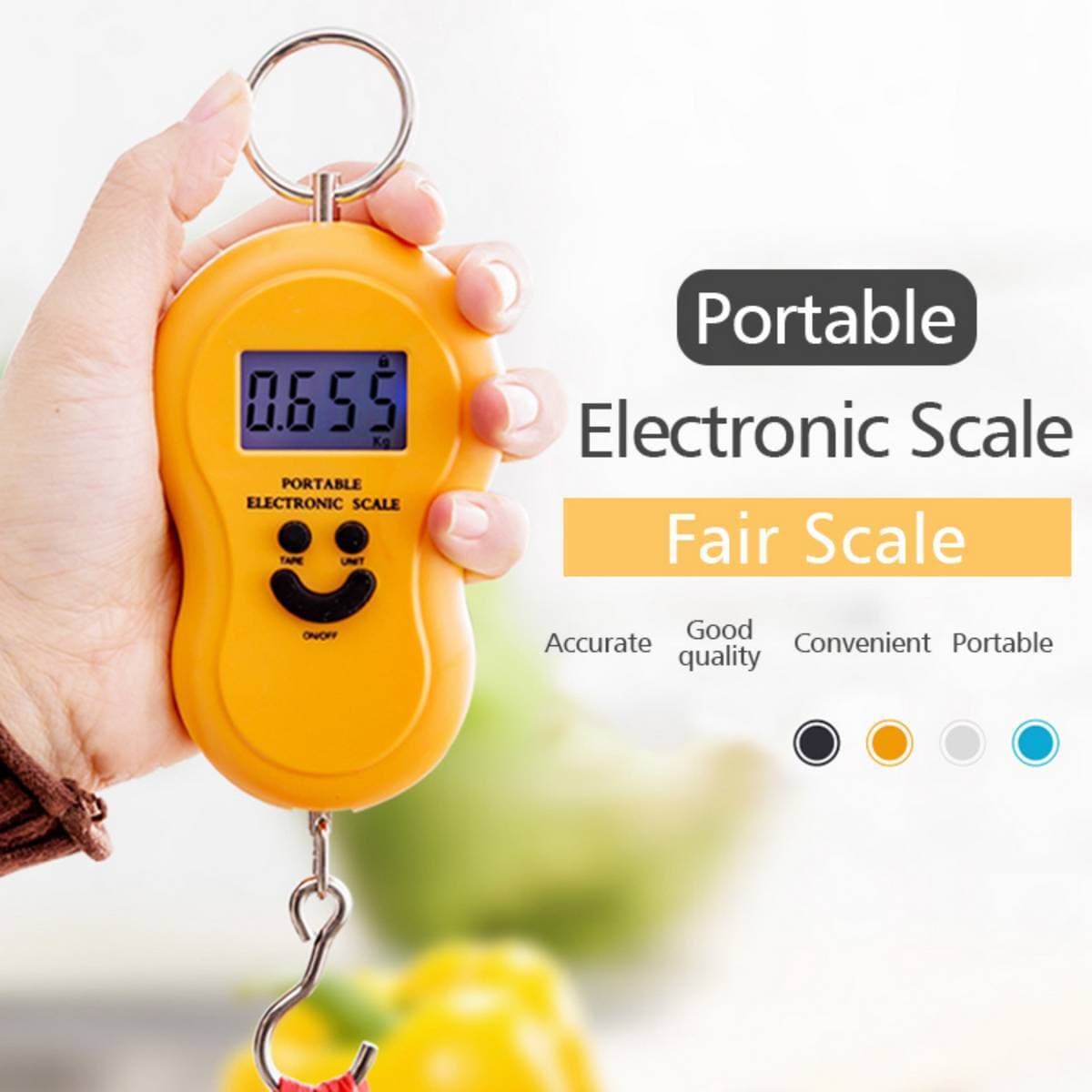 Portable Electronic Digital Hook Scale Hanging Scale