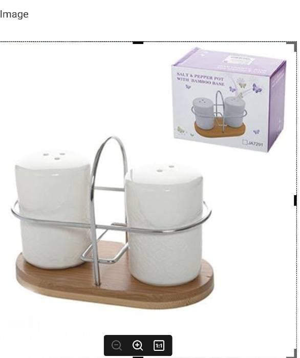 Pack Of 2 Salt And Pepper Shaker Pot Dispenser