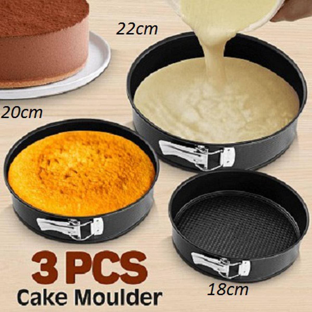 Non Stick 3 Pcs Cake Springform Pan