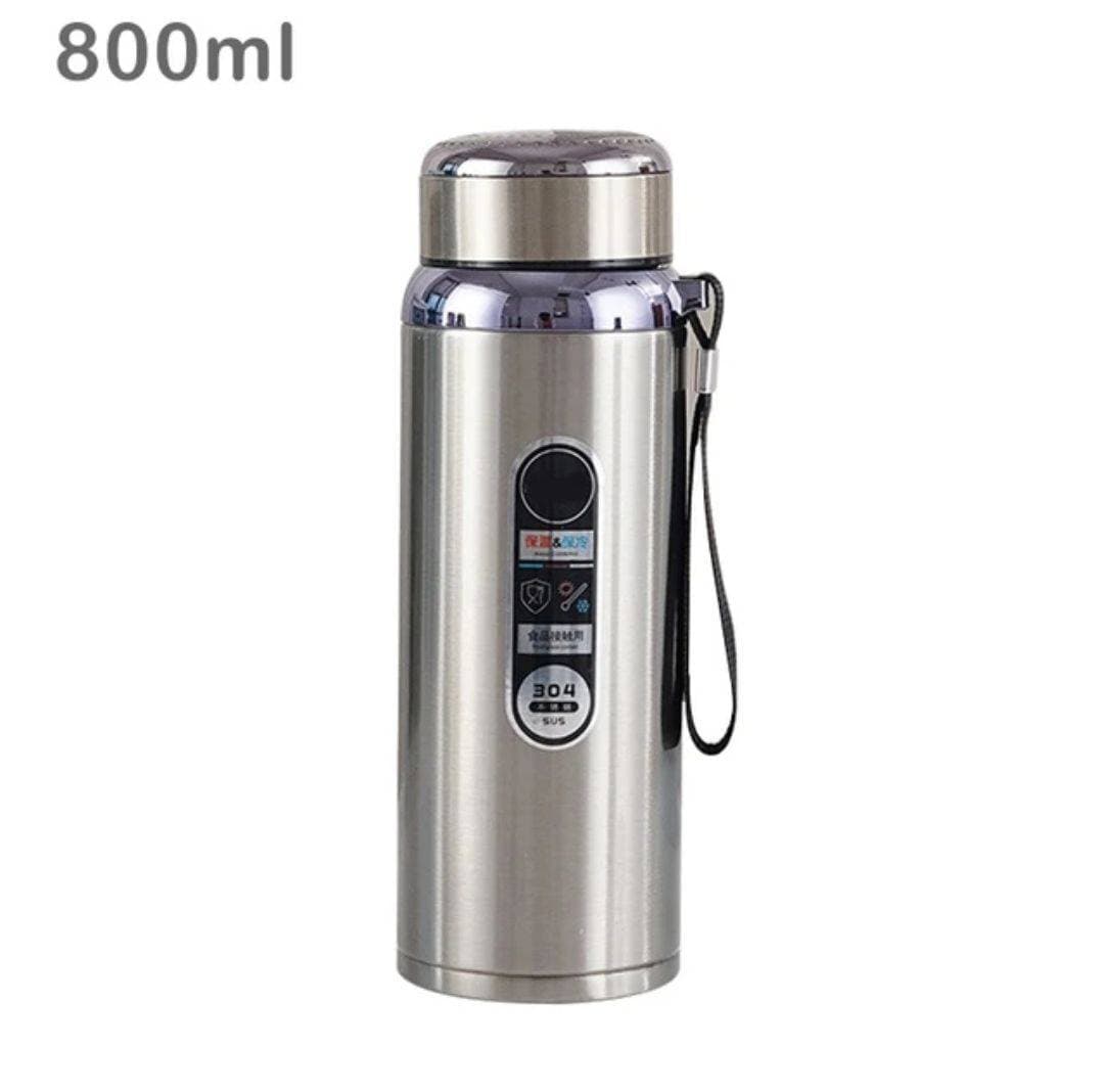 Stainless Hot And Cold Thermal Water Bottle - 800Ml