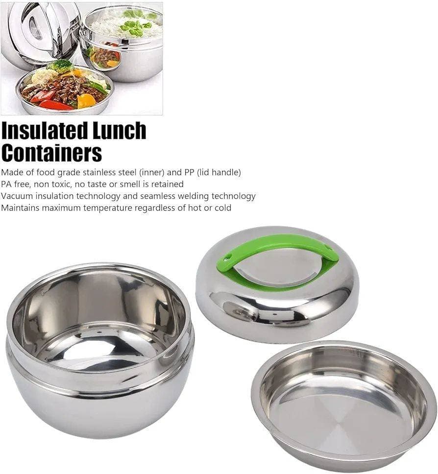 Stainless Steel Capacity Lunch Box - (1.3L)