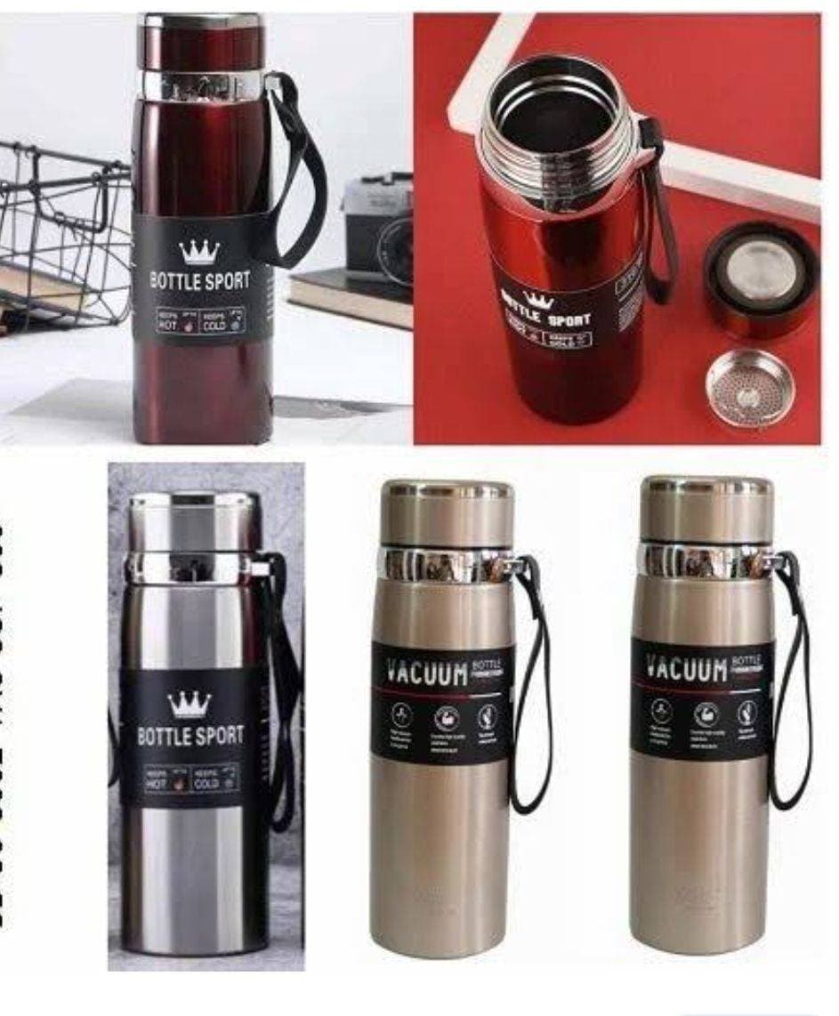 Sports Stainless Steel Water Bottle - 800Ml