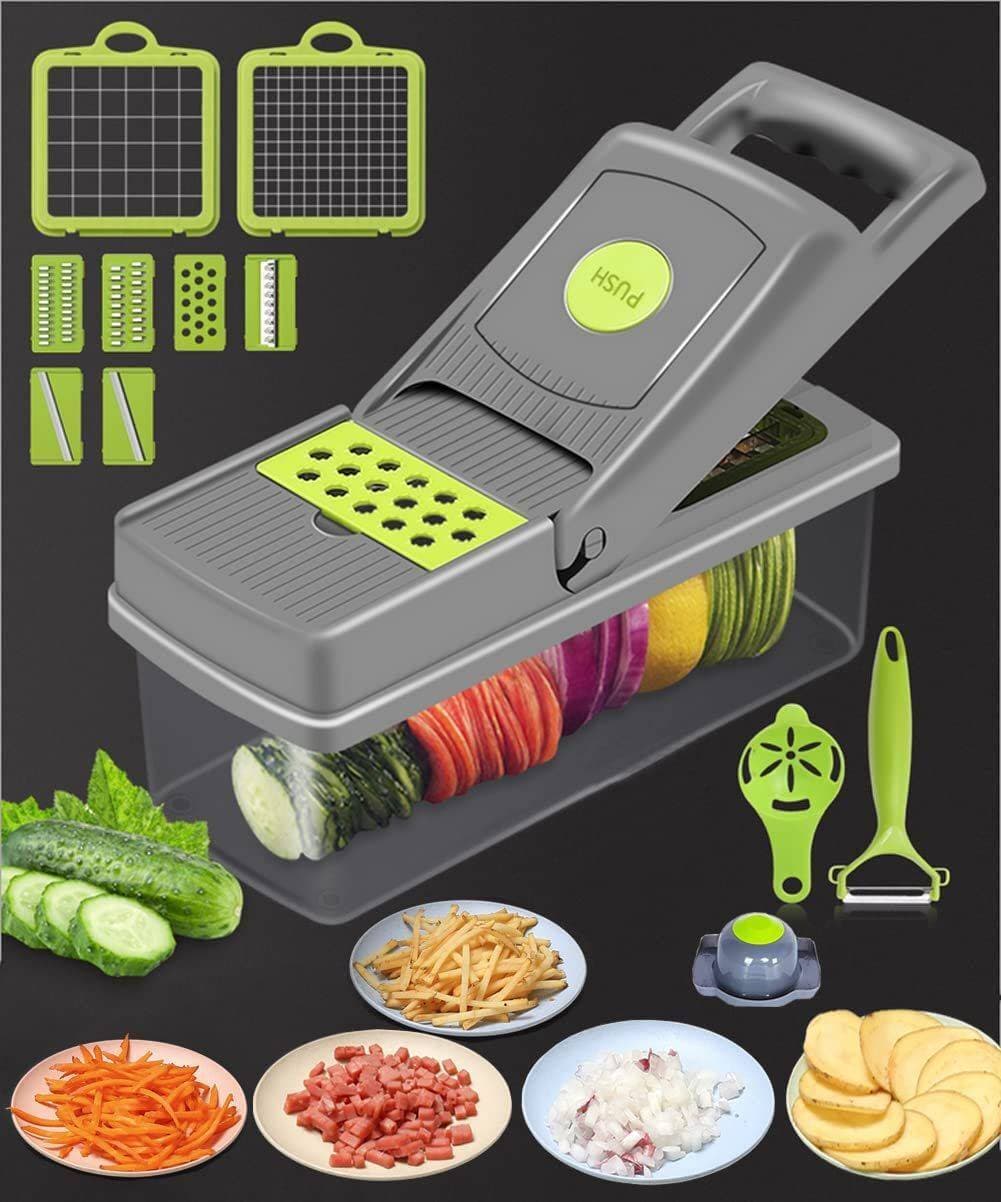 Vegetable Chopper Manual Salad Cutter