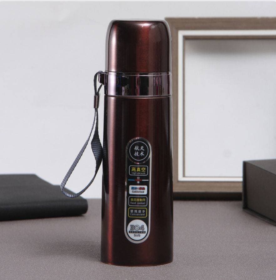 Outdoor Thermos Bottle Portable 304 Stainless Steel